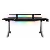 RDveikals.lv: Thermaltake Argent P900 Smart Gaming RGB Height Adjustable Desk Black mēbeles