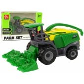 RDveikals.lv: LEAN Toys Agricultural Vehicle Combine Green Small