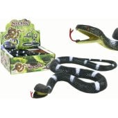 RDveikals.lv: LEAN Toys Artificial Rubber Black with White Stripes Structured