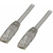 RDveikals.lv: Deltaco Patch Cable U/ UTP CAT5e 0.3m Gray aksesuārs