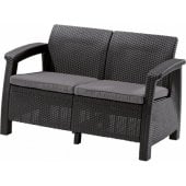RDveikals.lv: Keter Corfu Love Seat Grey Dārza dīvāns